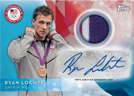This collection includes a base version, plus seq # d parallels of Red, Gold and Gold Rainbow. TEAM RELIC CARDS Featuring up to 50 U.S. Olympic Team Hopefuls aspiring for Gold in the biggest sporting event on the planet!
