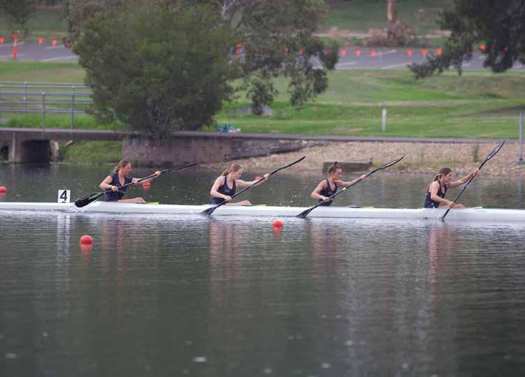MANLY GIRLS WILL NOW TEST THEIR SKILLS ON THE SKI SALTY PADDLERS TOPS AT STATE Four young girls from Manly LSC, who paddle for The Salty Paddlers, are now eligible to compete for the first time in