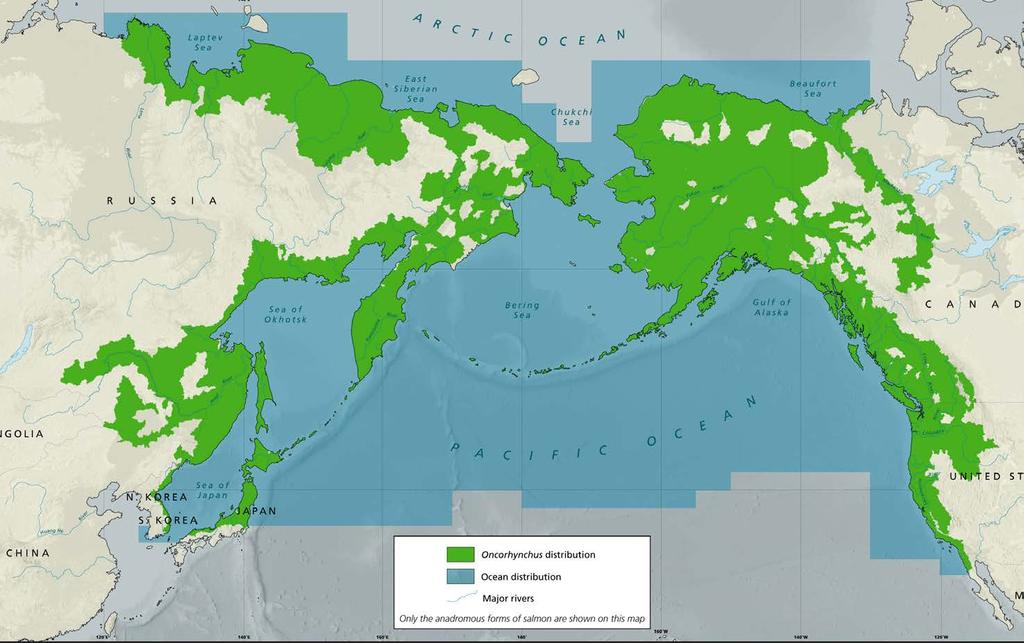 Original Range of Pacific