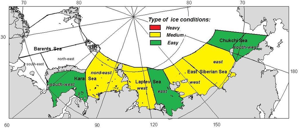 Navigational support Ice forecasts Long-term ice forecasts for the Arctic seas on the first half of navigation (June-August), 2016 The predictive bulletin includes general information about the