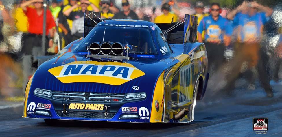 This best sums up the NHRA Mello Yello Drag Racing season for Jack Beckman and Don Schumacher Racing s Infinite Hero Dodge Charger R/T Funny Car team and crew chief Jimmy Prock with assistants