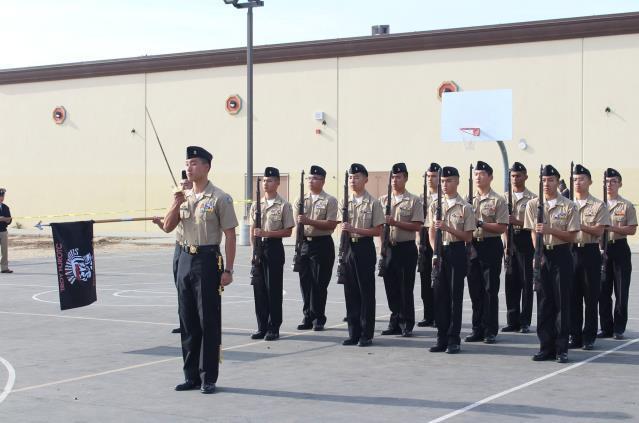 returning Saturday evening. Our unarmed drill team and armed drill teams all performed and were exceptional!