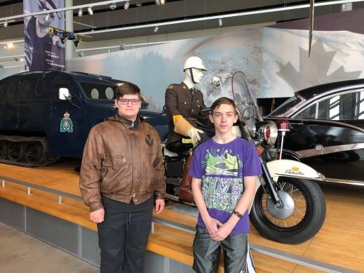 their field trip to the RCMP Depot and the