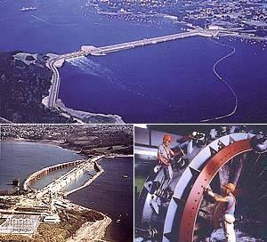 La Rance Tidal Barrage First serious tidal scheme constructed at La Rance in Brittany, France in 1961-1967 It consists of a barrage across a tidal