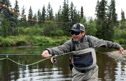 Top-water dry flies for both Rainbow Trout and Coho / Silver salmon could only mean late August when the Coho are in good numbers. In August it can be tough to locate Pike.