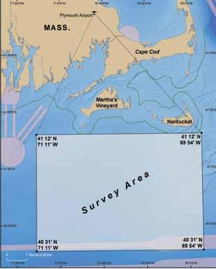 MassCEC requires a year s worth of seasonal migratory data to inform the federal offshore leasing process. The first aerial survey was performed on October 9.