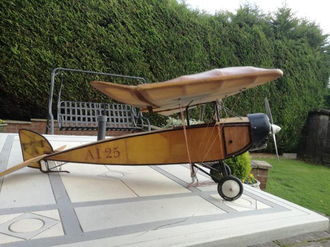 Richard Holland recently rescued this nice looking model from (would you believe it) a bonfire!