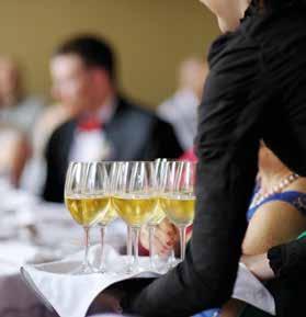 EXPERIENCES DRINKS PACKAGES PLATINUM EXPERIENCE 102.50* Glass of Champagne canape reception Four-course menu, formal dining or buffet style Tea, coffee and shortbread biscuits GOLD EXPERIENCE 90.