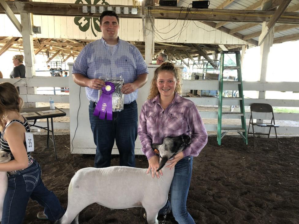 Champion Registered Female - Addyson Schaal Reserve Champion Registered Female - Riley Schaal Champion Commercial Female - Kanon Wollerman Reserve Champion