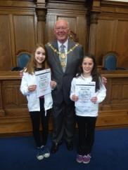Both girls were awarded a grant to help towards the cost of travel to competitions and kit over the next year.