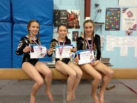to Sophie Leonard and Fay Hartley who were the joint Grade 14 Yorkshire Champions.