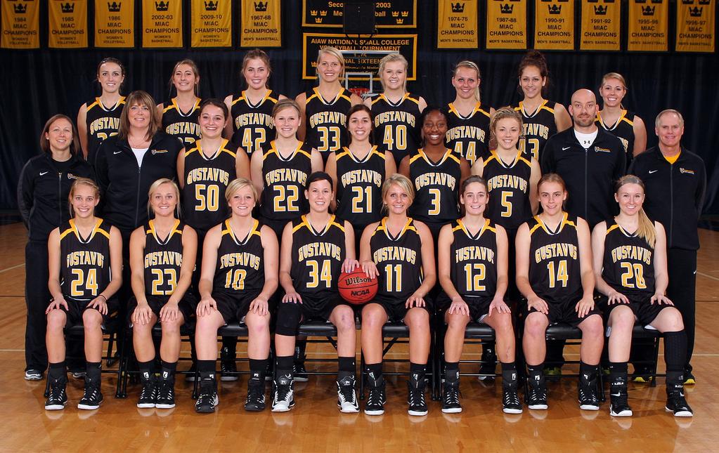 2014-15 Gustavus Women s Basketball Team 2014-15 Gustavus Women s Basketball Numerical Roster No. Name Year Position Height Hometown High School 3 Emee Udo First-year Guard 5-9 Apple Valley, Minn.