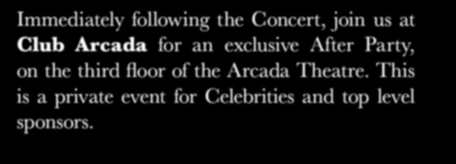 This is a private event for Celebrities and