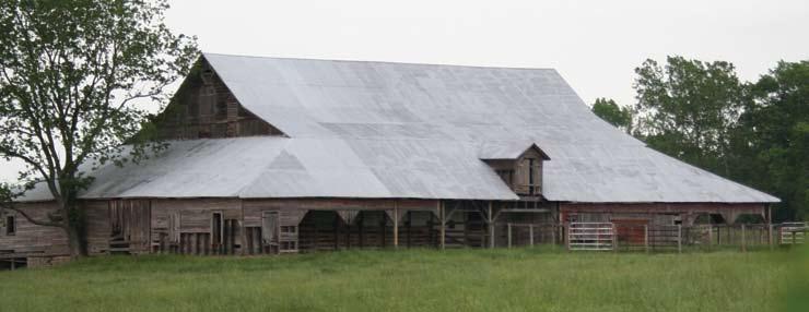 The McNaughton Barn, located on the Ankenman Ranch, was built in 1893 and is on the National Registry of Historic Places. formation for prospective buyers.