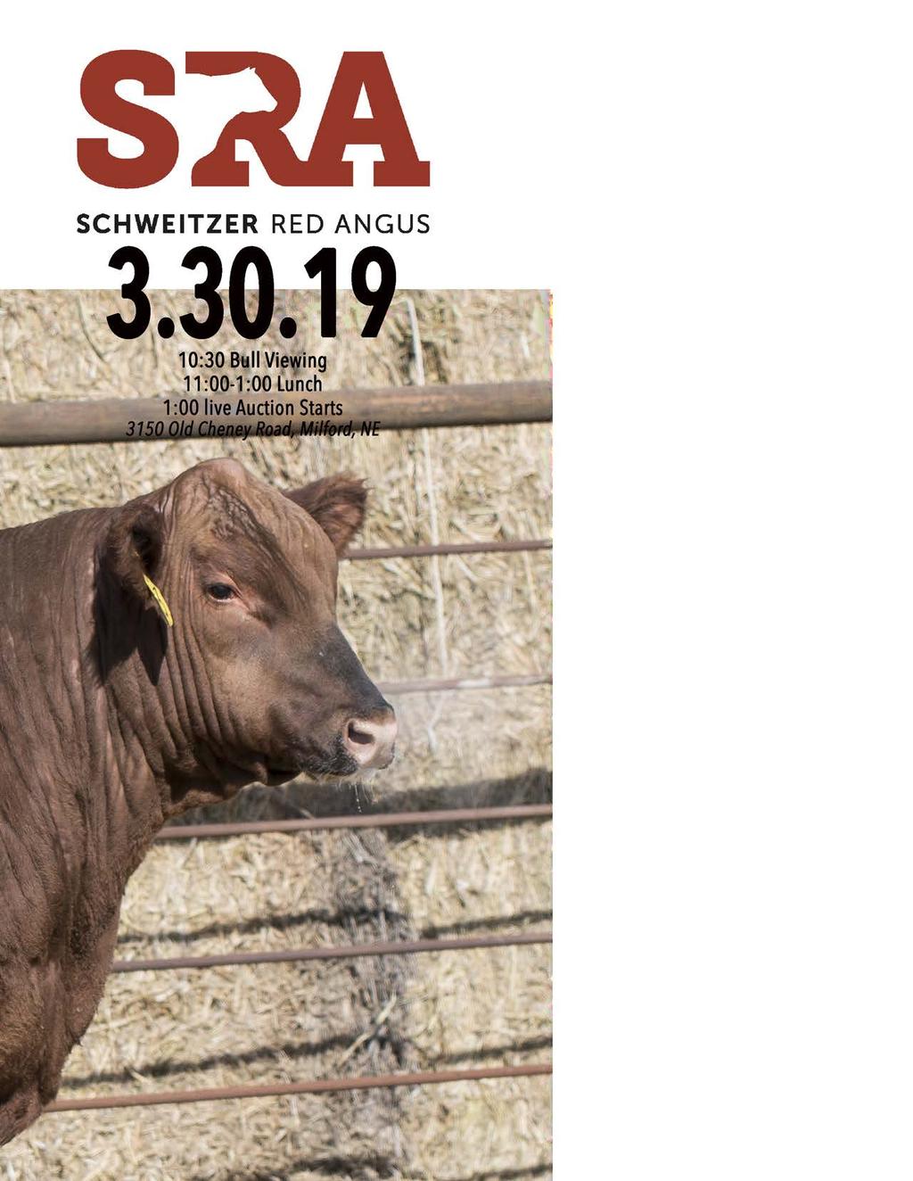 Contact Us: Austin Schweitzer - 402.641.8275 Jay Wolverton - 402.641.3745 Bob Wehrs - 402.641.1111 (On site at Bull Test) Sale Details: Sale will be March 30 in Milford NE at 3150 Old Cheney Road.