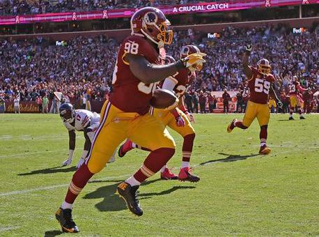 Game Release TRENDING YARDAGE OUTPUT The Redskins finished the 2013 season averaging 369.7 yards per game, good for sixth in the NFC and ninth in the NFL.
