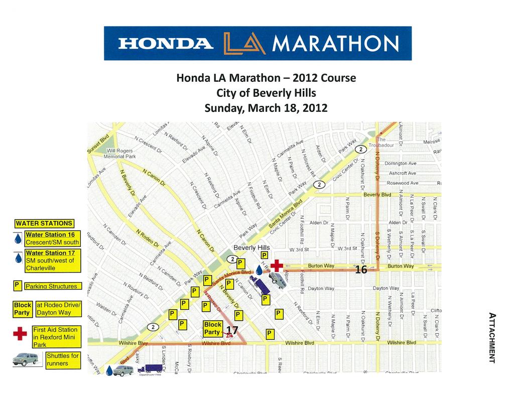 EIO1XTDJIL4\ ARATHON Honda LA Marathon 2012 Course City of Beverly Hills Sunday, March 18, 2012 ~. ~ ~~\.:\\ ~~jlj~j ~J[: ~ ~ / Ro~\;) \\ç ~~~Trø.~do~T ~Mernor~IParI~ N~~#~ \\.