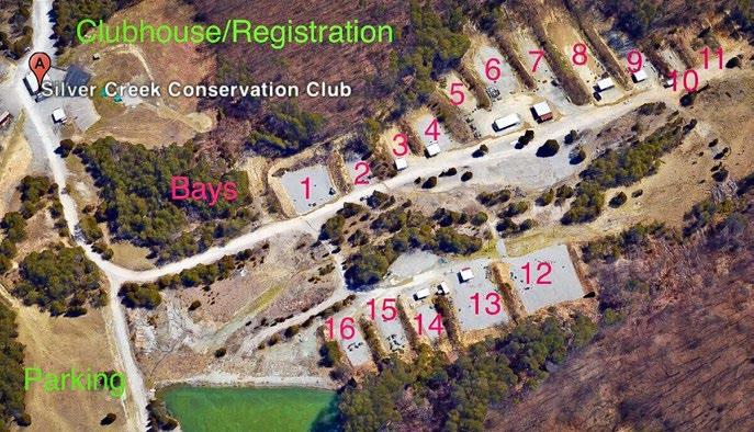 RANGE LAYOUT For more information on the Silver Creek Conservation Club go to silvercreekcc.org.
