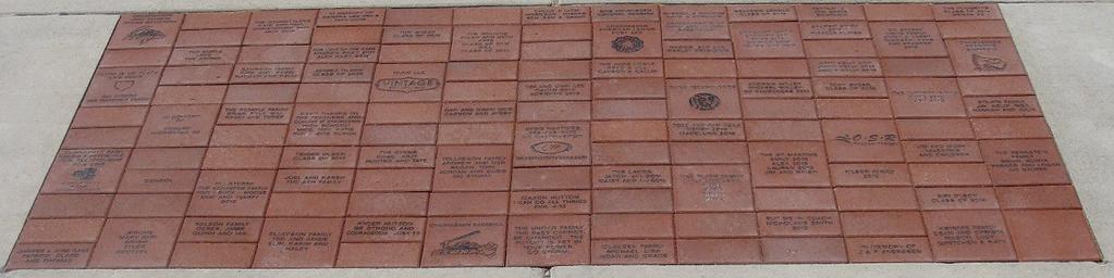 Stadium Walk The Dugout Club will be selling a limited number of bricks to build the 2013 4 x 8 sidewalk panel for The Stadium Walk at the Chanhassen diamond sport complex.