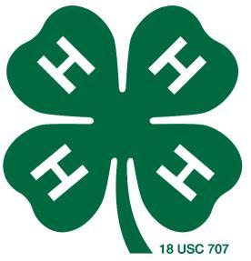 Contents Membership 1 Clubs 1 4-H Basics 2 Projects 3 Record Keeping 4 Awards 5 Events 6 Presentations 7 Your Job as A 4-H Member 8 Parents on the 4-H Team 9 Youth ages five and six years old are