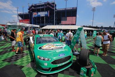 QUAKER STATE 400 Since 2012, Quaker State has been the title sponsor of the annual NASCAR race at Kentucky Speedway.