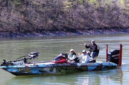 FLW VIP FISHING EXPERIENCE Quaker State has partnered with three professional anglers in the FLW (Fishing League Worldwide) series.