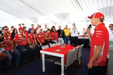 FORMULA 1 The Paddock Club is VIP redefined. From a prime location you can watch the race unfold with all the drama that F1 offers on and off the track.