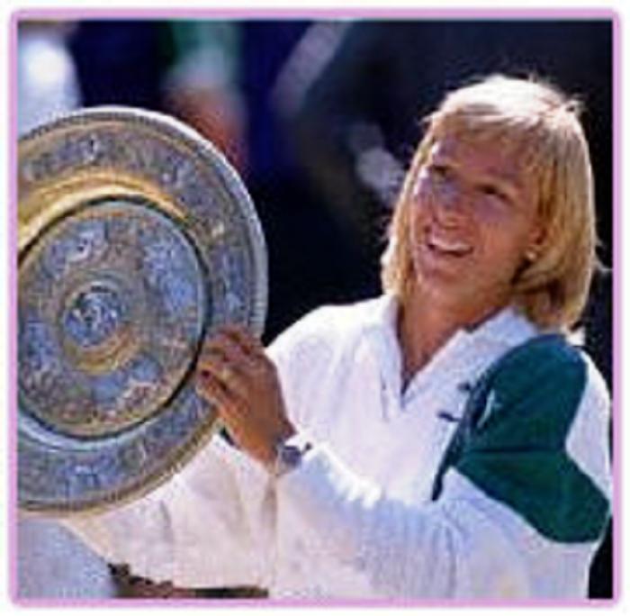 Wimbledon became very much a second home for Martina during the 1980 s.