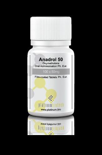 ORAL PRODUCTS ANADROL 50 Oxymetholone 50mg Anadrol 50 is an anabolic steroid used for treatment of anemia, aplastic anemia, myelofibrosis, or hypoplastic anemia caused by chemotherapy or as directed