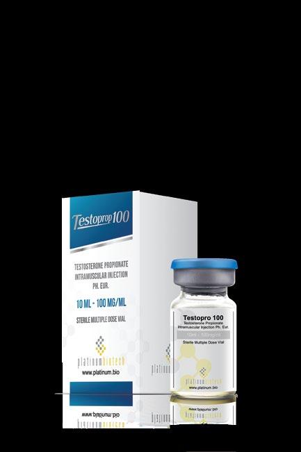 TESTOPROP 100 Testosterone Propionate 100mg Testoprop 100 is used in hormone replacement therapy, anti-aging and in treatment of muscular catabolism.