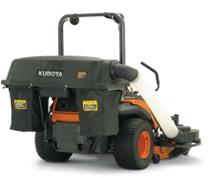"CATCH ALL" 2-BAG STYLE GRASS CATHCER (GCK60-331ZA/ GCK54-200Z*) The large capacity cathcer allows the operator to mow longer over a larger area without stopping as often to empty clippings.