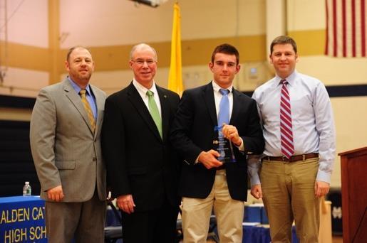 well-being of his team Peter Ventola was the recipient of the Lancer Award this season.