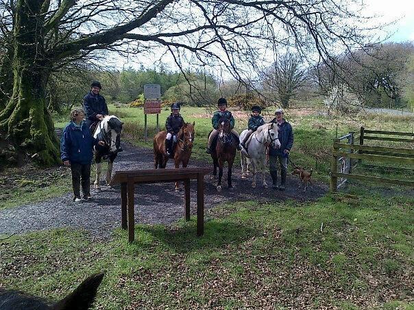 A group of 21 members and lots of parents also enjoyed a fun ride through Canaston Woods.