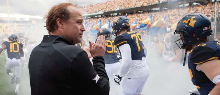 Offensive Output Under Holgorsen (Continued) West Virginia Head Coach Dana Holgorsen - Fourth Year Team Rankings 2014 (West Virginia) Passing Offense - No. 9 First Down Offense - No.