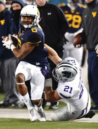 The Last Time... By The Mountaineers... 30 Rushing Attempts: 31 by Andrew Buie at Texas/Oct. 6, 2012 40 Rushing Attempts: 40 by Quincy Wilson vs. Rutgers/Oct.