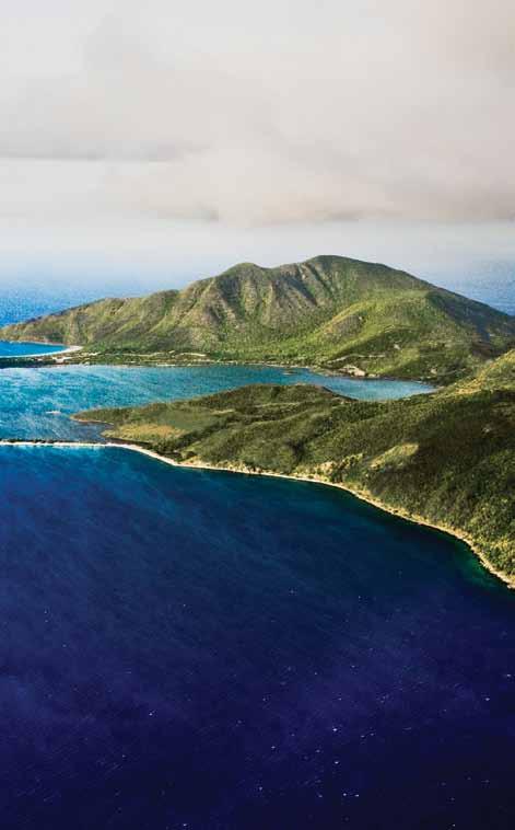 c a r d i n a l p o i n t h a r b o u r The setting for Christophe Harbour is a 2,500-acre peninsula, where the Atlantic and Caribbean meet at