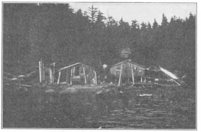 - SMITH] A RCHE OL 0 GICAL REMAINS 597 specimens found at the mouth of the Klicksiwi river on Vancouver island.' There is a shell-heap on the eastern side of the island southwest of Port Simpson.