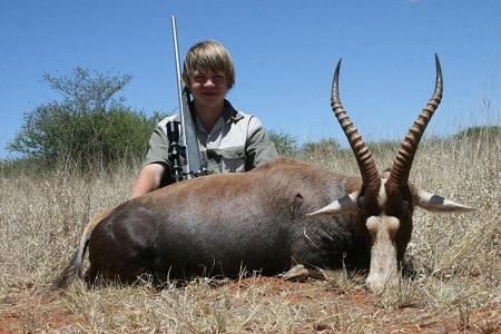 Andrew Duncan and sons Hugh and Richard also hunted with Tshipise Safaris in both the