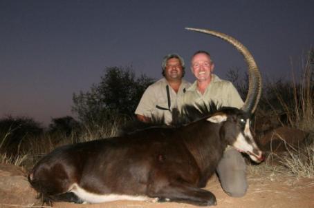 Animals taken - Impala, Eland, Nyala, Kudu, Gemsbuck, Warthog, Blue Wildebeest,