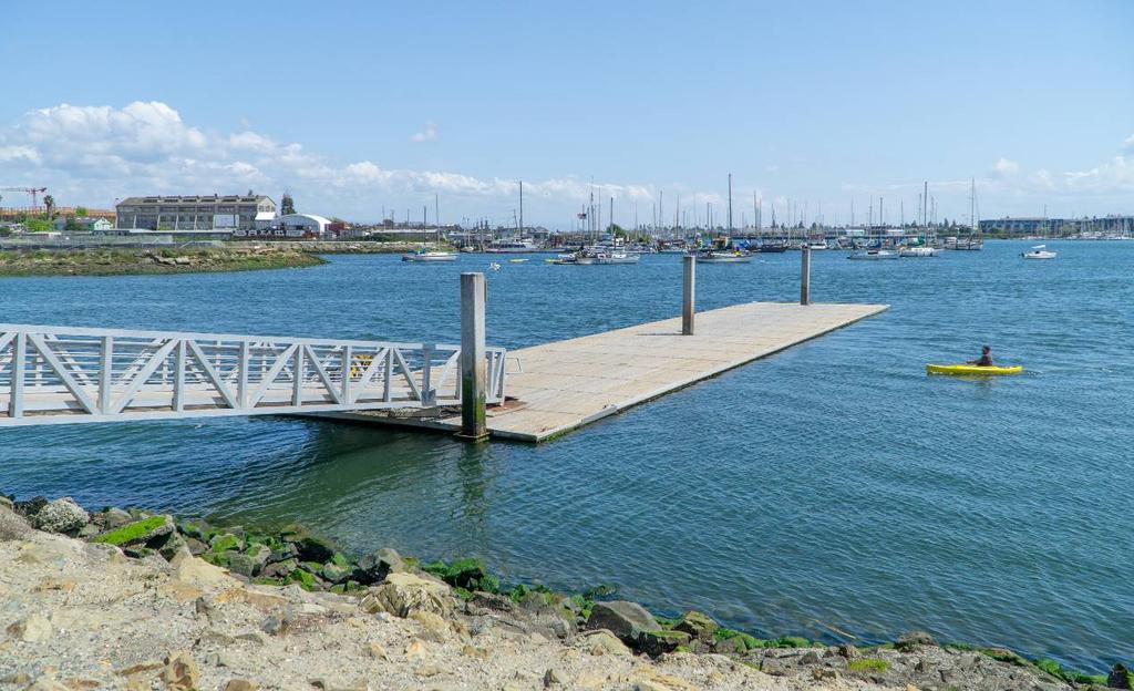 Site Description for Estuary Park/Jack London Aquatic Center 4 Site Appears to be Suitable For: Kayak: Yes Windsurfer: No Kiteboard: No Whaleboat: Yes Stand Up Paddleboard: Yes Canoe: Yes Outrigger