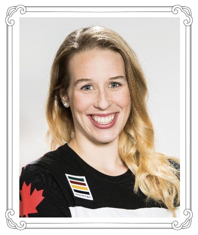 In 2009, she started skating in the senior competitions for Team Canada after a successful junior career and winning a gold medal in the the 2009 Junior World