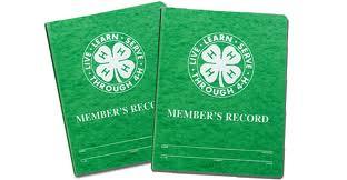 4 H Recordbooks Congratula ons to the following 4 H members who submi ed 4 H Recordbooks for county judging.