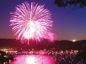 September, Lake Arrowhead Village entertains thousands at more than forty free concerts each Friday and Saturday night