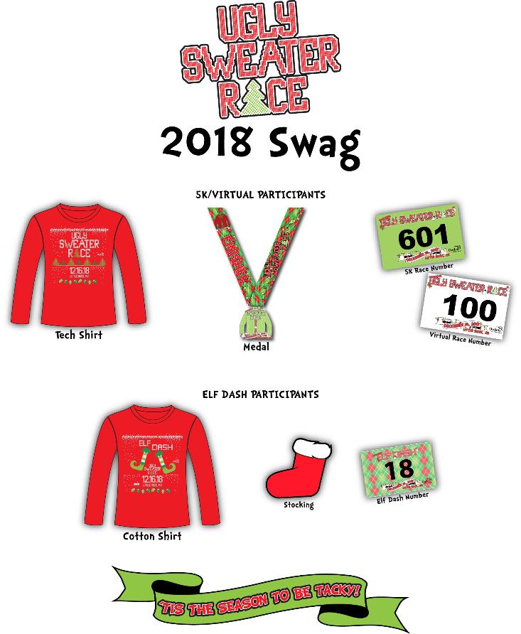 PACKET PICK UP Saturday, December 15 10 am to 6 pm Outlets of Little Rock Ugly Sweater Race Store # E108 (beside American Eagle) 11201 Bass Pro Parkway Little Rock, AR 72210 Sunday, December 16