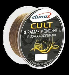 Thanks to the cruciform braided and highly wear-resistant fluorocarbon threads, a MonoShell structure is created which provides consistent protection against
