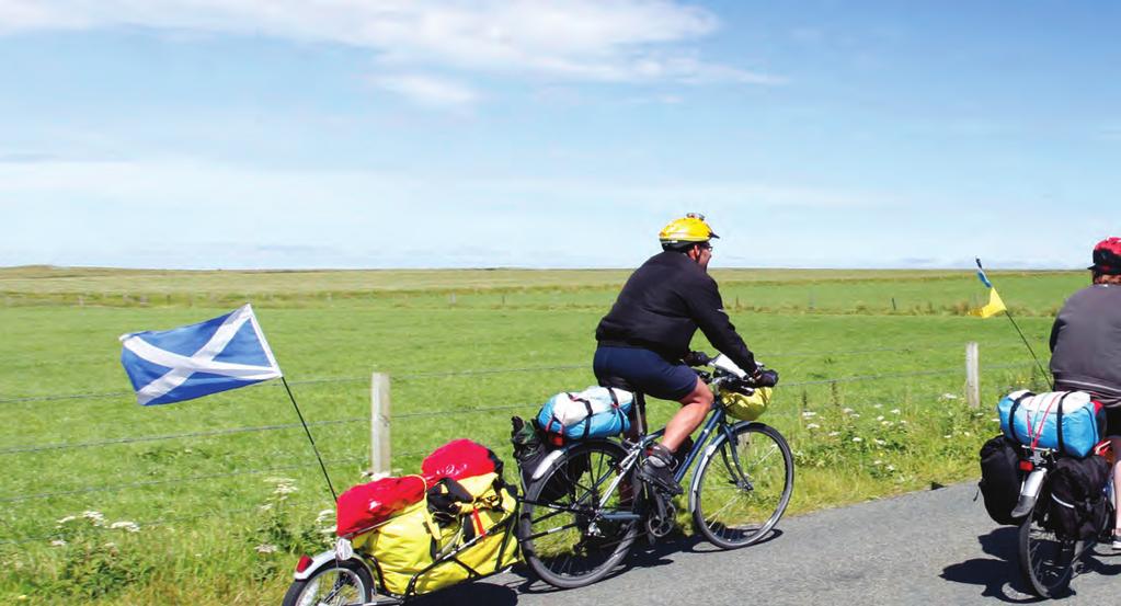 THEMED CYCLE TOUR OPPORTUNITIES Scotland s natural landscape is rich and diverse, appealing to a wide range of cyclists. It varies in scenery, terrain challenges and length between service points.