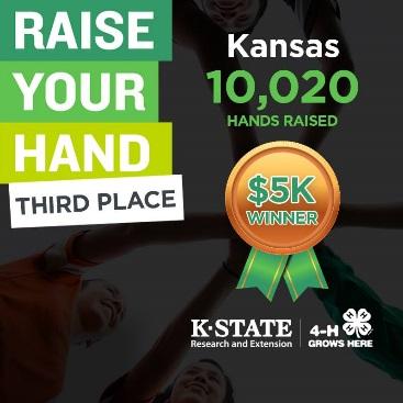 for Kansas 4-H in the national contest.