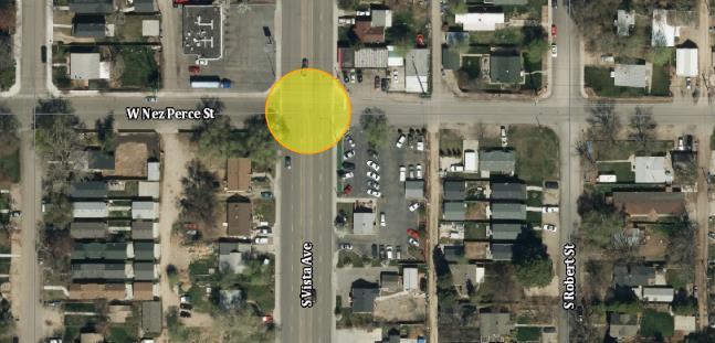 Community Programs Scoping Report Go Projects Project Name Vista Ave / Nez Perce St (Ped Signal) GIS Number CM214-20 Project Purpose Requestor Vista Neighborhood Association, Boise To improve