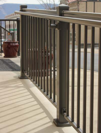 ALUMINUM ADA HANDRAILING FOR RAMPS AND STAIRS Single Family, Multi-family or Commercial Applications