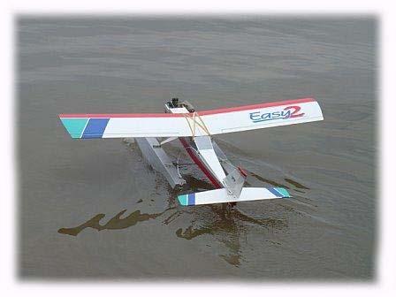 I didn t fare any better. After many take-off attempts, (it made a fine boat), the Easy Two broke free from the water.